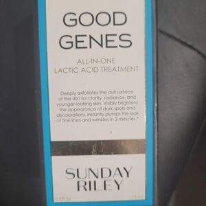 Sunday Riley Skincare Treatment with Blue Highlight